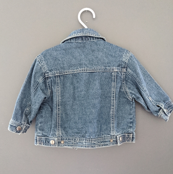 Denim jean jacket medium wash - Picture 2 of 3